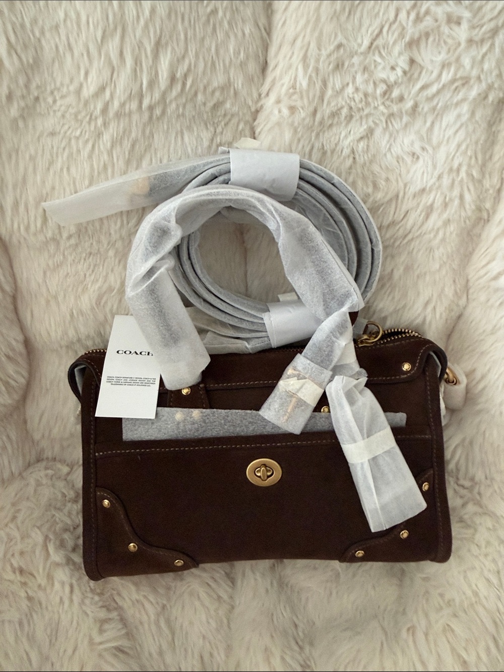 Coach Rhyder Satchel Bag 24 - Picture 5 of 8